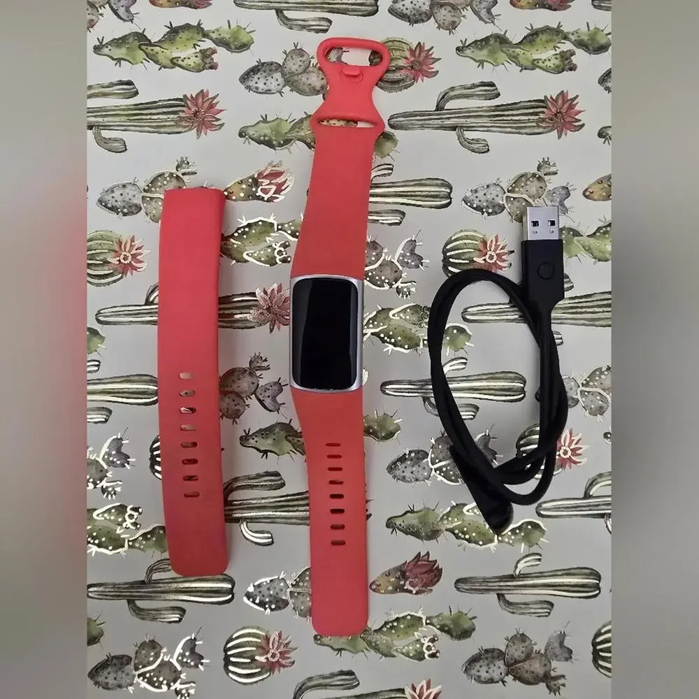 Fitbit Red Smartwatch
